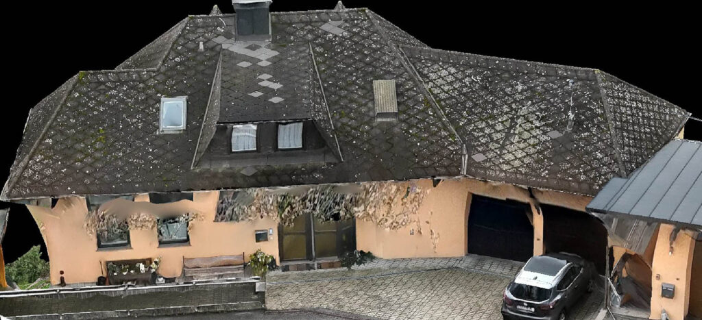 Digitale Dachvermessung - Hausdach